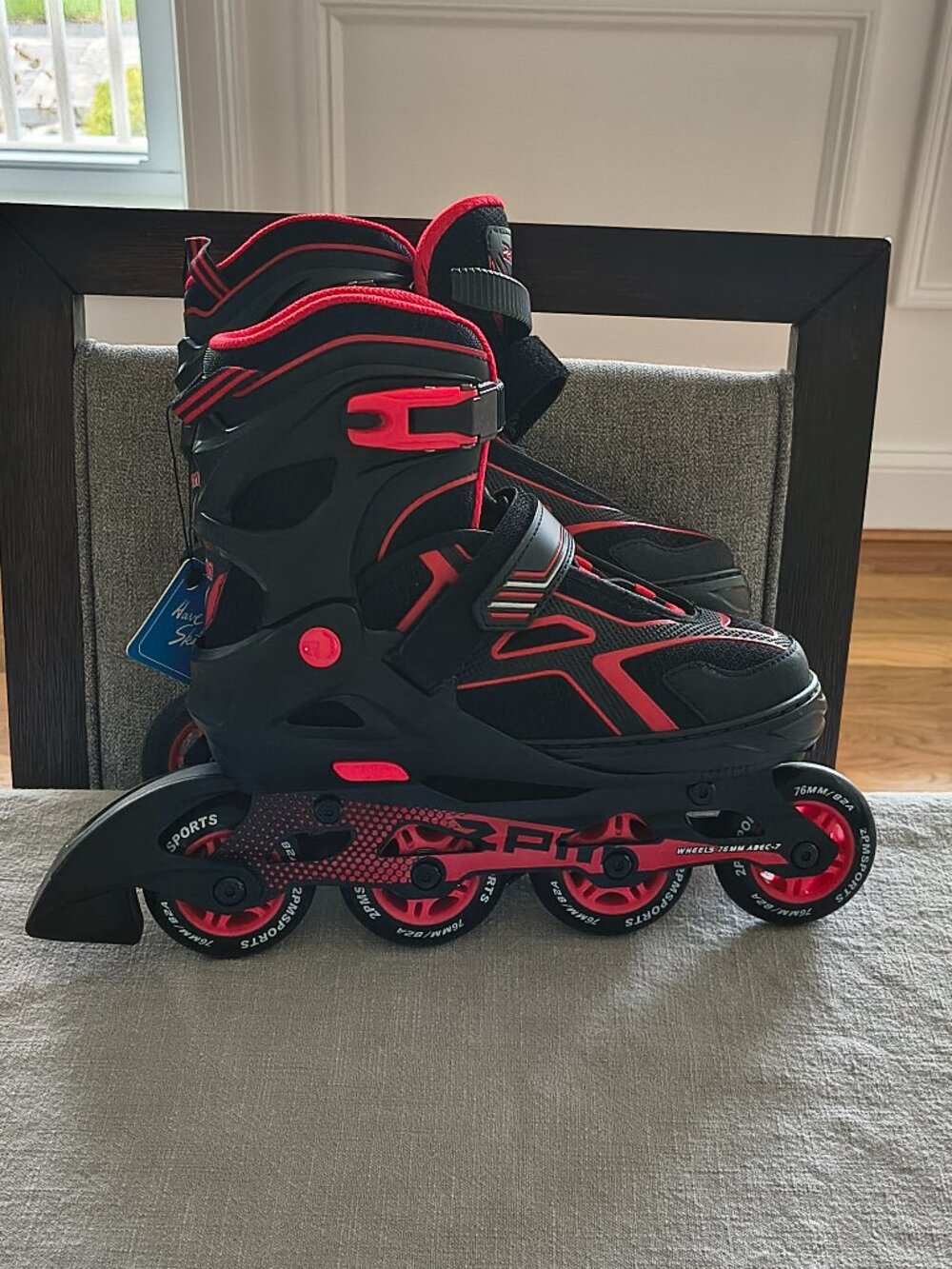 BRAND NEW! ZPM Sports Inline Roller Blade Skates | Adjustable Size 4Y-7Y